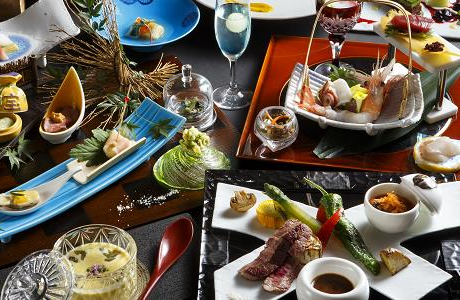 望楼登別 食事一例
