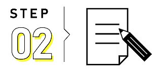 step2：情報を入力する