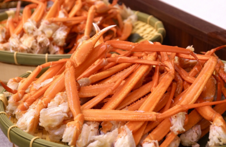 啄木亭_夕食バイキング_紅ズワイガニも食べ放題